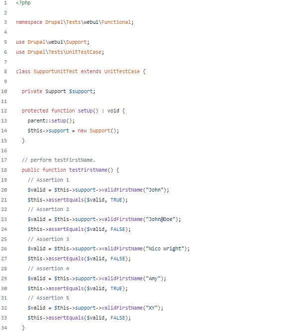 Performing Unit Testing
