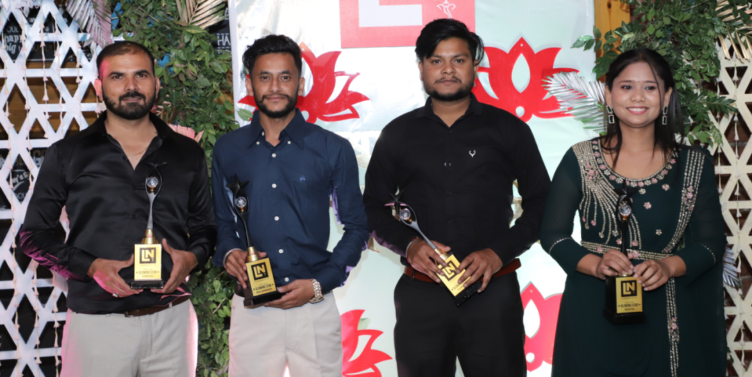 Shining star award to Nikita