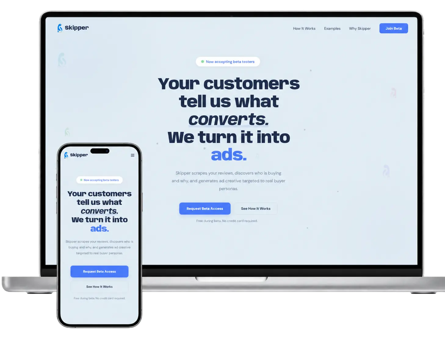 How Skipper Turns a Single Product URL Into Research, Strategy, and Ad-Ready Creative
