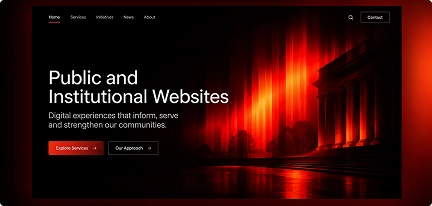 Public and Institutional Websites